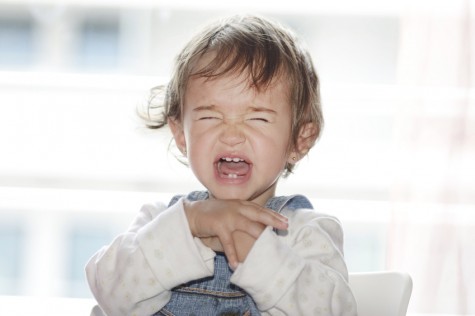 girl screaming